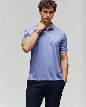 Mens bryce performance pique polo shirt