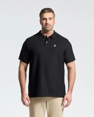 Mens big and tall classic pique polo shirt