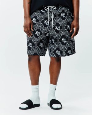 Mens big and tall luke swim trunk 6"