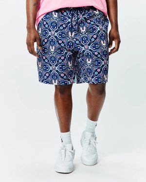Mens big and tall luke swim trunk 6"