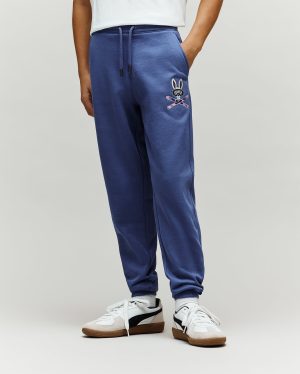 Kids indigo ski bunny sweatpant