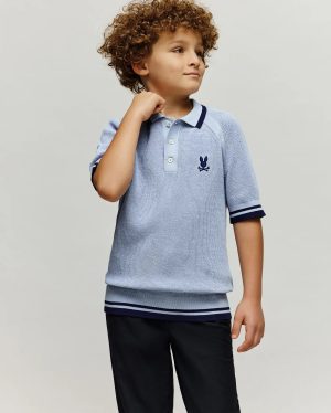 Kids lazare knit polo