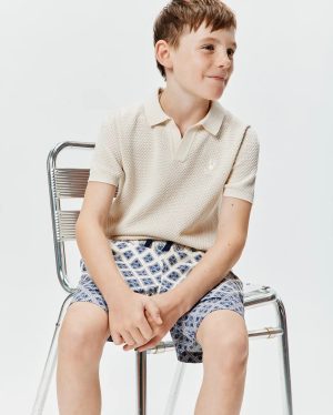 Kids devon knit polo