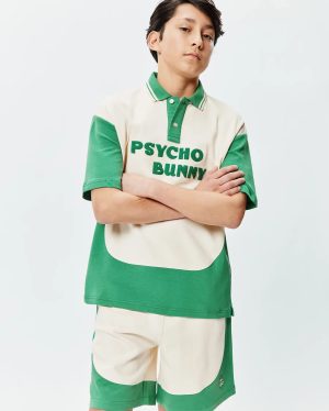 Kids kelly oversized polo