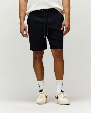 Mens maxton waffle sweatshort 8"