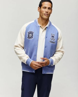 Mens ryder knit varsity bomber