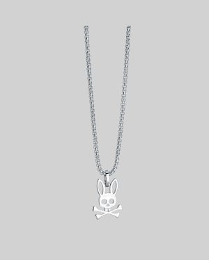 Mens bunny necklace