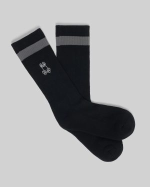 Mens textured stitch sport sock