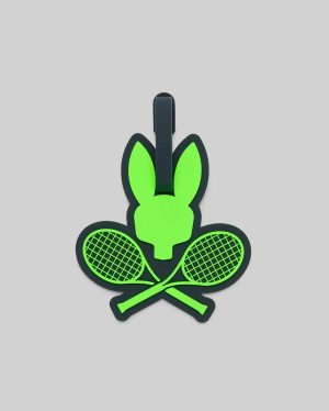 Racket bunny luggage tag