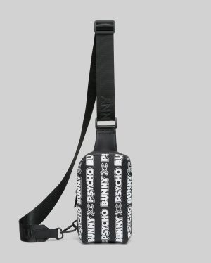 Mens rubberized crossbody