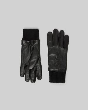 Mens leather gloves