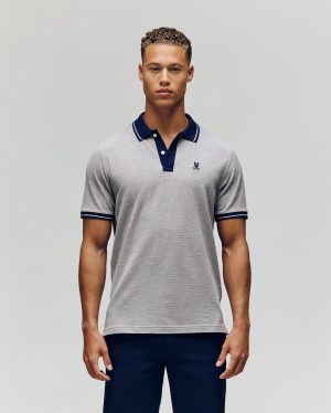 Quinton texture pique polo