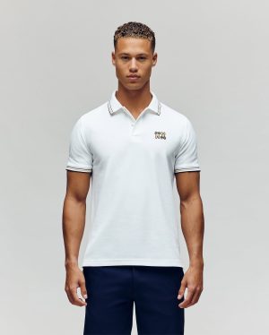 Mens archive neon bunny polo