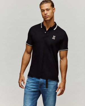 Mens bryn pique polo