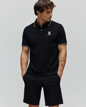 Mens ara performance pique polo