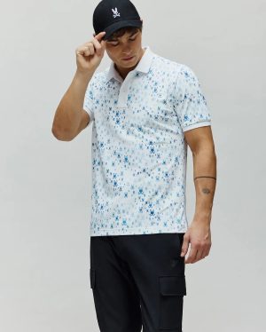 Mens nev sport polo