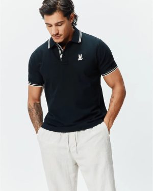 Mens brad pique polo
