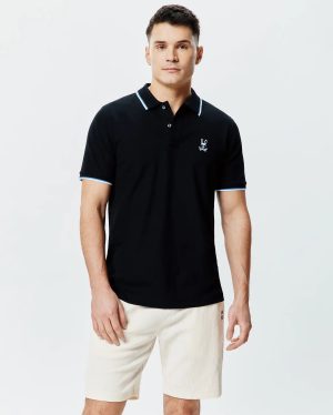 Mens sunny pique polo