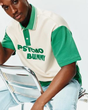 Mens kelly oversized polo