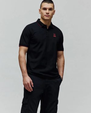 Mens cyra pique polo