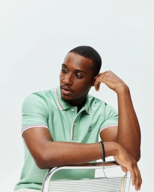 Mens faye pique polo