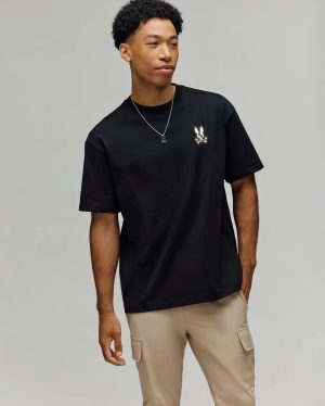 Mens wade oversized chest tee