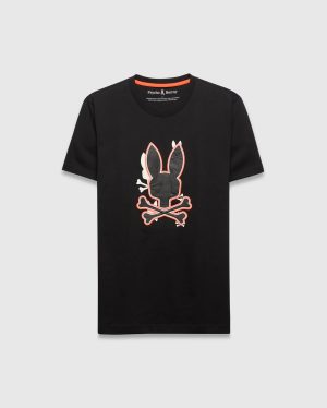 Mens tanner bunny graphic tee