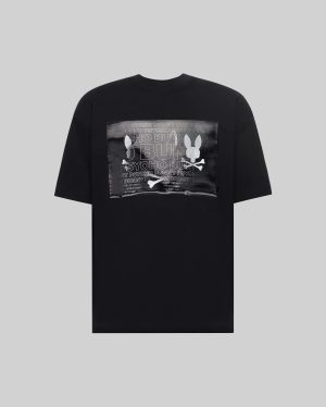 Mens jarvis oversized fit graphic tee