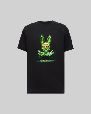 Mens leif metallic bunny tee