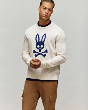 Mens saxon cozy yarn crew