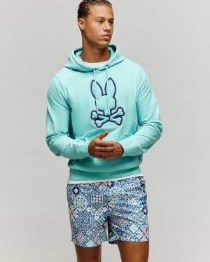 Mens gage patch hoodie