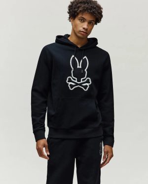 Mens gage patch hoodie