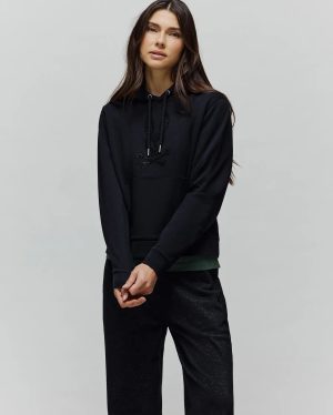 Womens roux sequin french terry hoodie
